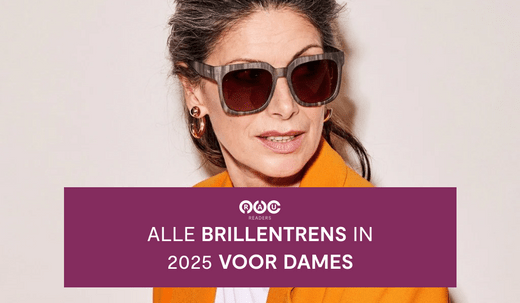 Alle Brillentrends in 2025 voor dames - RAU Readers